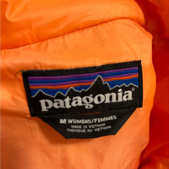 Orange Patagonia Nano Puff Jacket - Picture 3 of 3